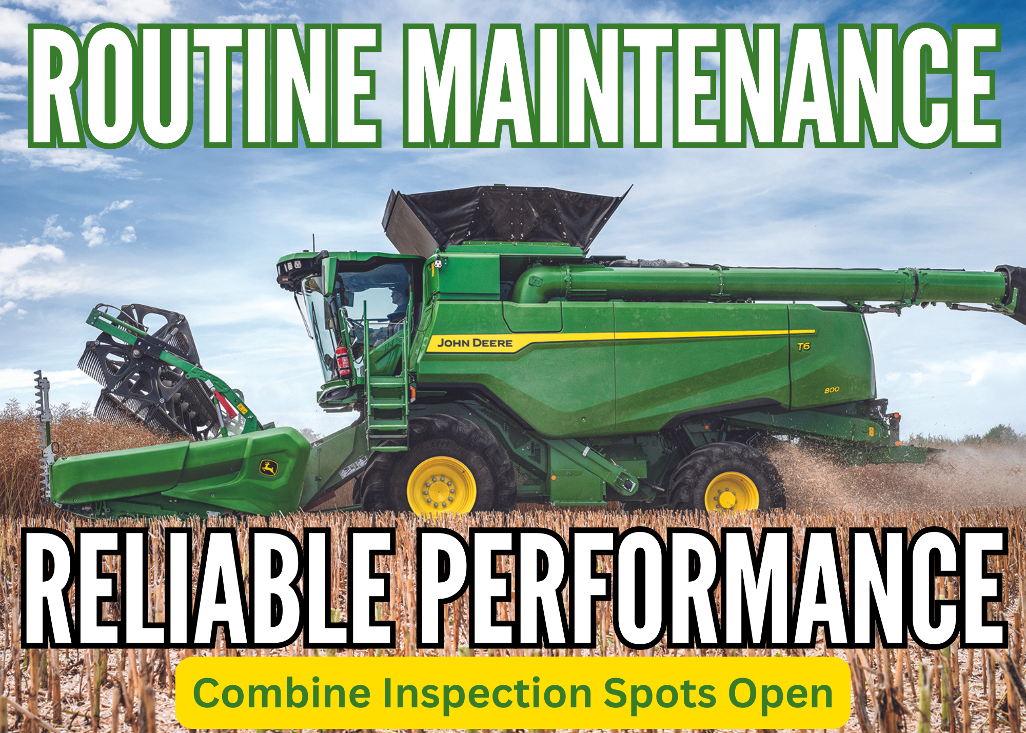 Combine Inspection frame 2025